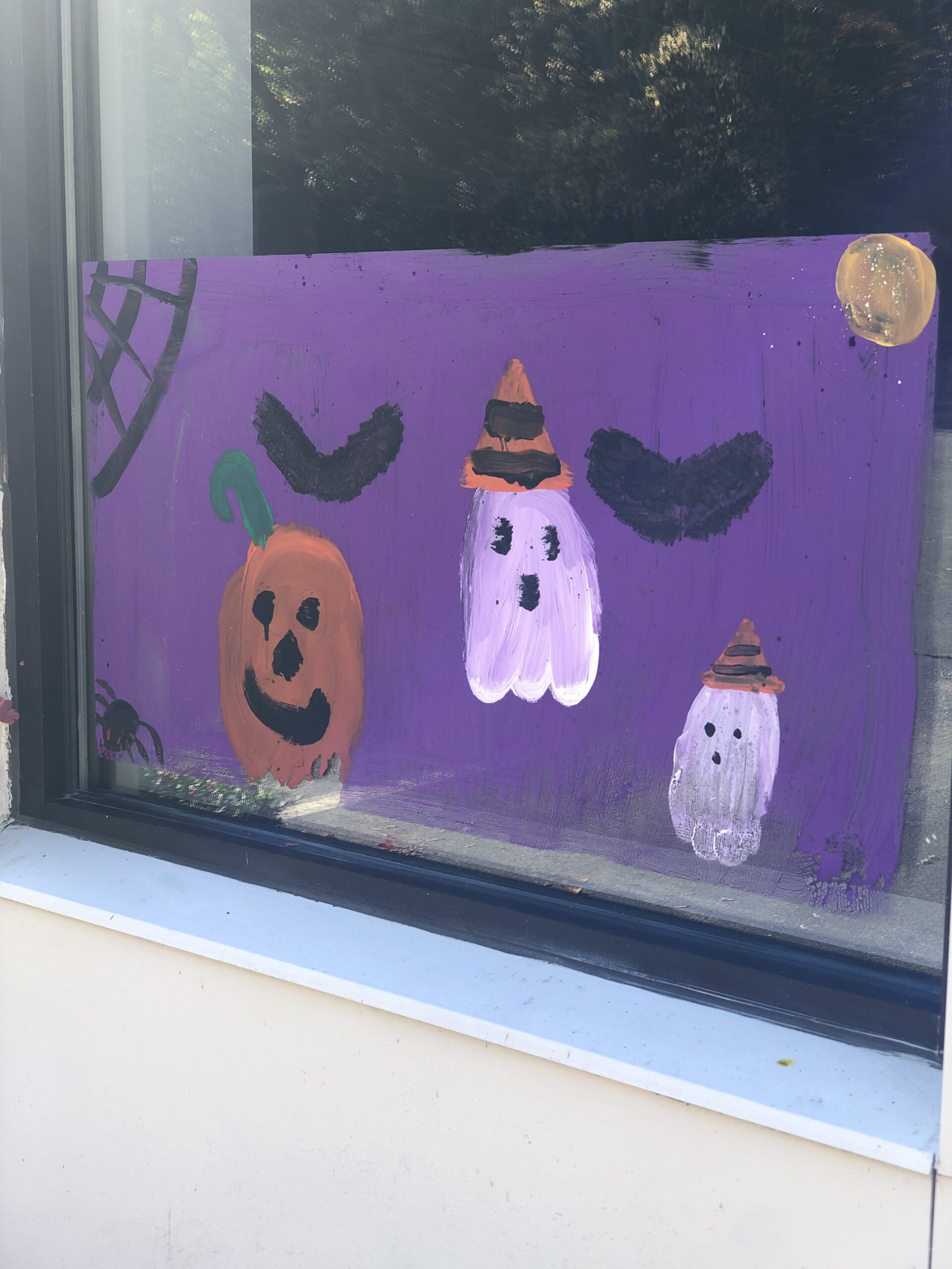 Window Painting: Rainy Day Activity for Kids